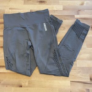 Gray gym shark leggings. Size S.